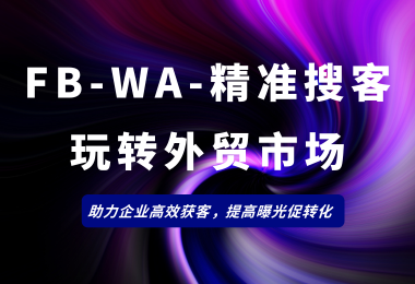 开工大吉！利用FB&WA玩转外贸市场！！