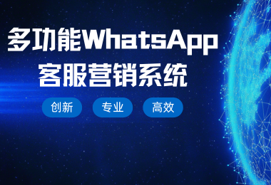 超实用多功能WhatsApp客服营销系统，轻松聊单！！