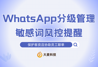 WhatsApp分级管理+风控体系，守住客资合规